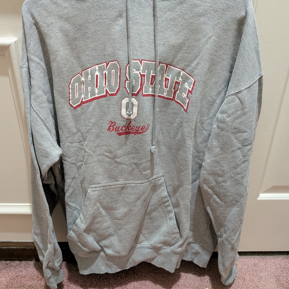 Ohio State Buckeyes Gray Hoodie